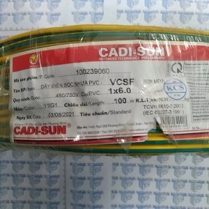 Dây VCSF 1x6 Cadisun