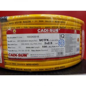Dây VCTFK 2x2.5 Cadisun