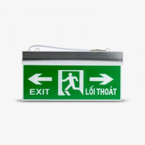 Đèn Exit 2 mặt (thường)