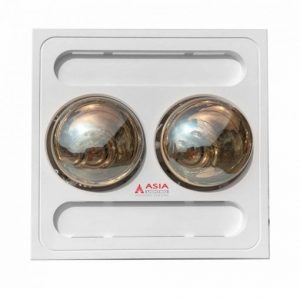 Đèn sưởi âm trần 2 bóng-Asia DS2AT-01